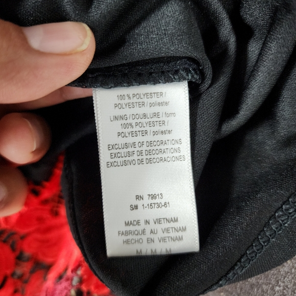 Maternity lace dress Taylor for a pean in the pod red color size M - Picture 8 of 8